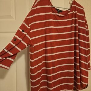 Ellos Vibrant Red Top